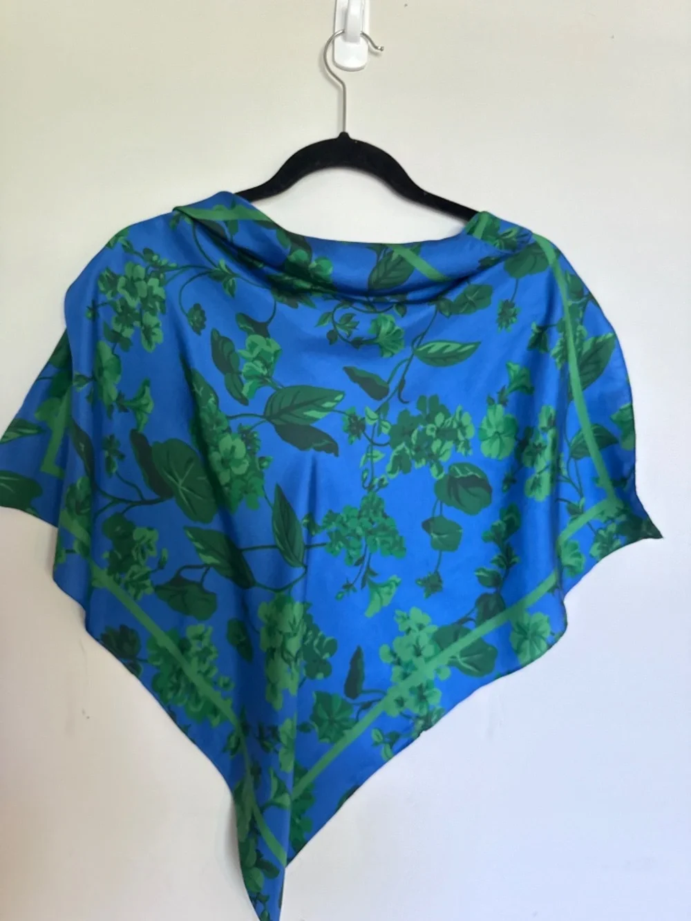 Ann Taylor 100% Silk Modern Vibrant Scarf